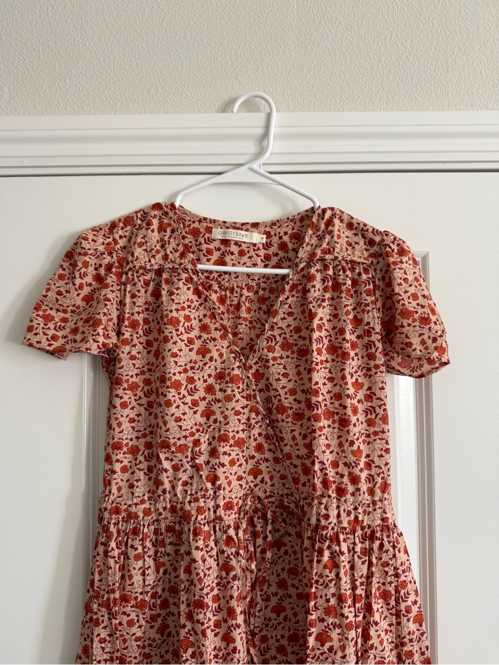 Christy Dawn Mandarin Ditsy Dawn Dress XS
